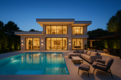 خانه‌های اشرافی مدرن؛ تلفیق تجمل، هنر و آرامش در طراحی داخلی معاصر