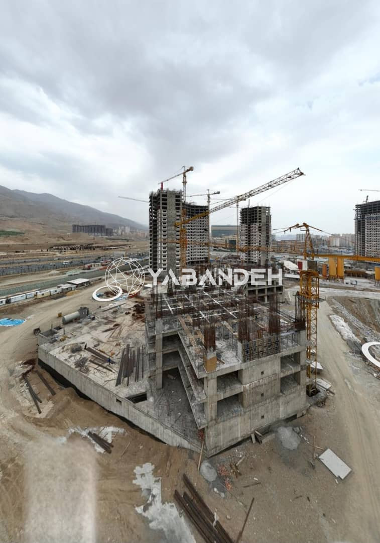 امتیاز پروژه ها و برج های سری N شامل (n1, n2, n3, n4, n5, n6) از  پهنه B چیتگر